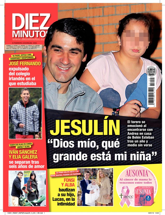 DIEZ MINUTOS portada 1 de febrero 2012