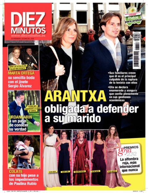 DIEZ MINUTOS portada 22 febrero 2012