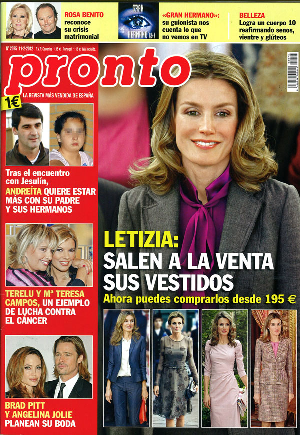 PRONTO portada 6 febrero 2012