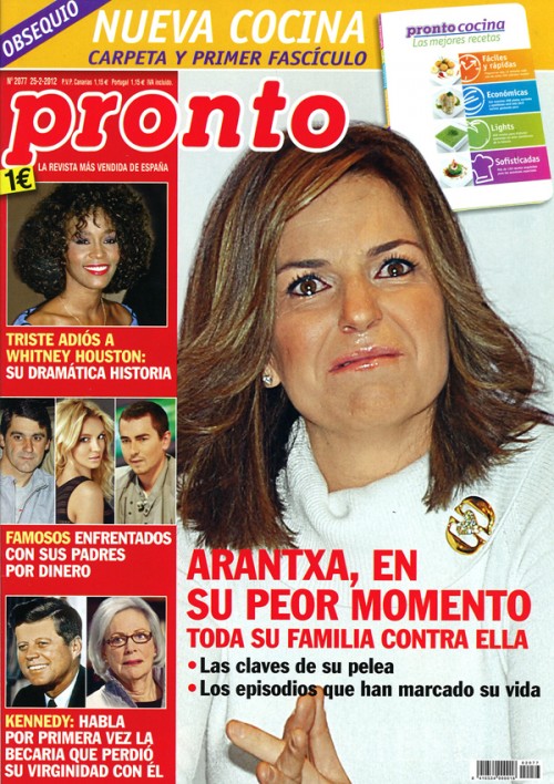PRONTO portada 20 febrero 2012