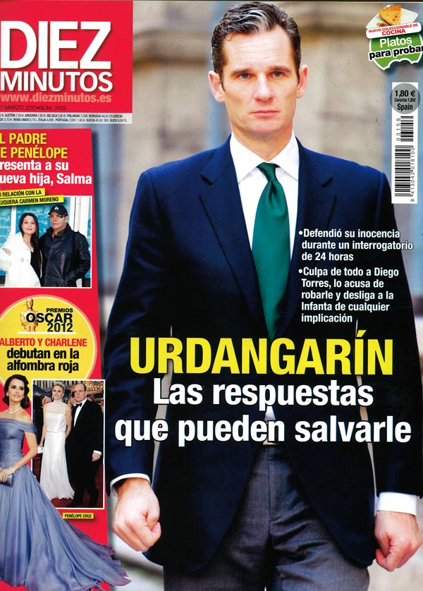 DIEZ MINUTOS portada 29 febrero 2012