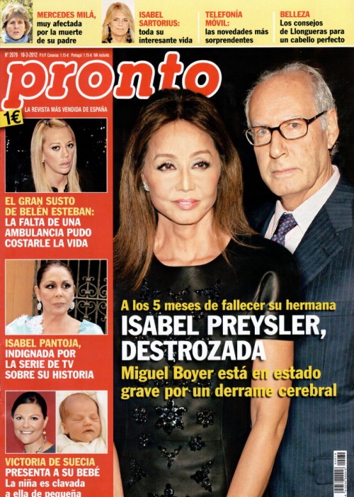 PRONTO portada 5 de marzo de 2012