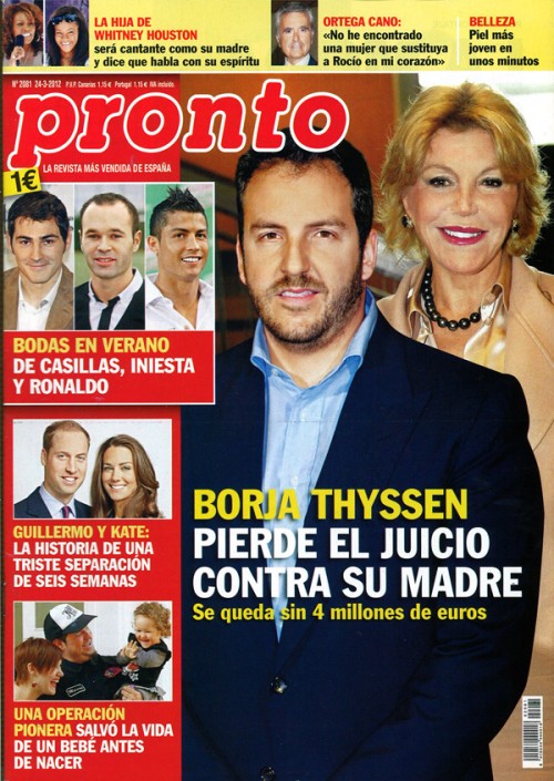 PRONTO portada 19 marzo 2012