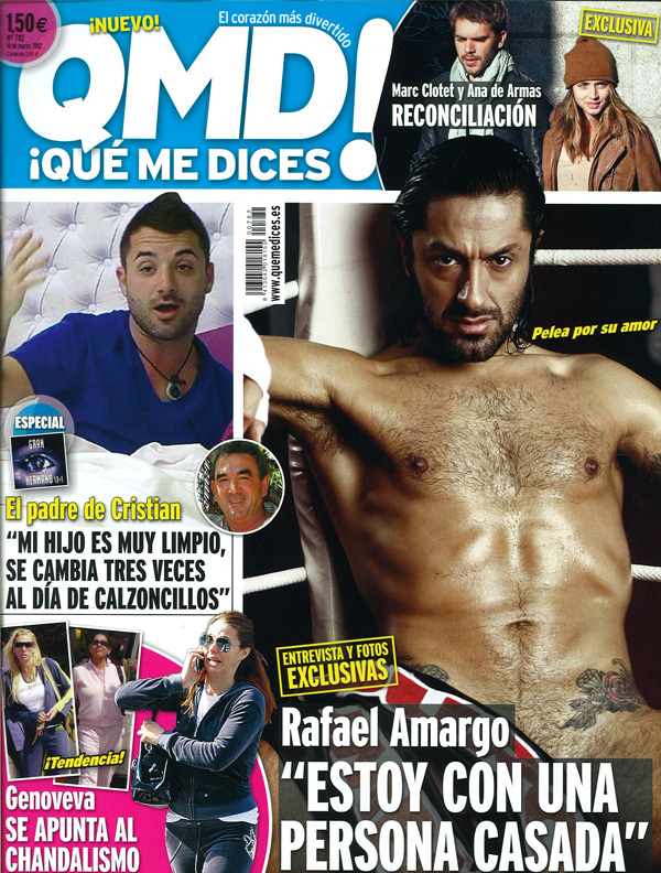 QUE ME DICES portada 5 de marzo de 2012