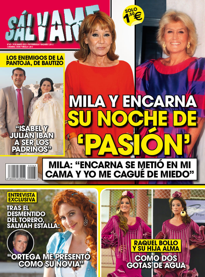 SALVAME portada 14 marzo 2012