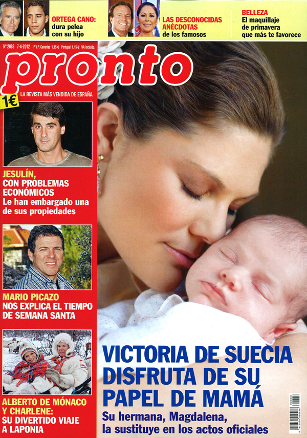 PRONTO portada 2 abril 2012