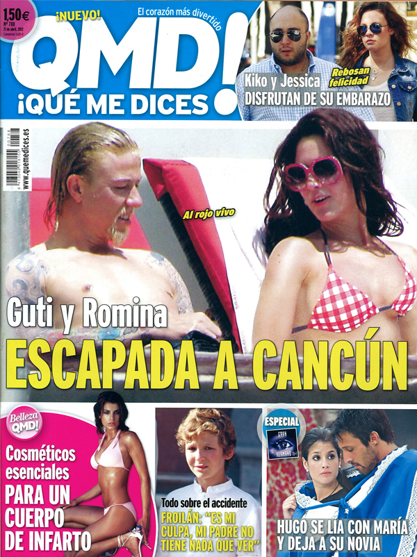 QUE ME DICES portada 16 abril 2012