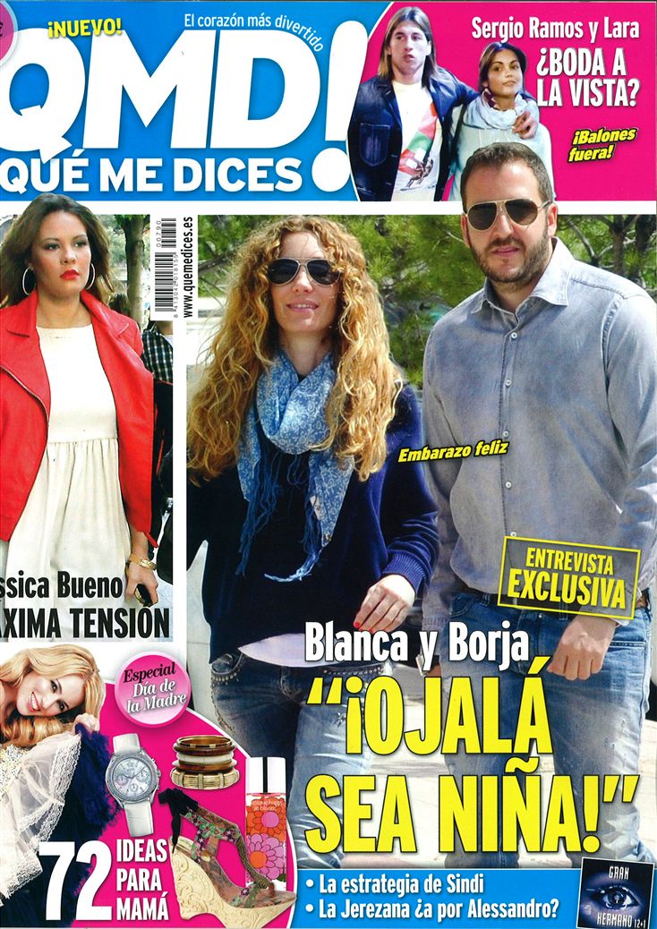 QUE ME DICES portada 30 abril 2012