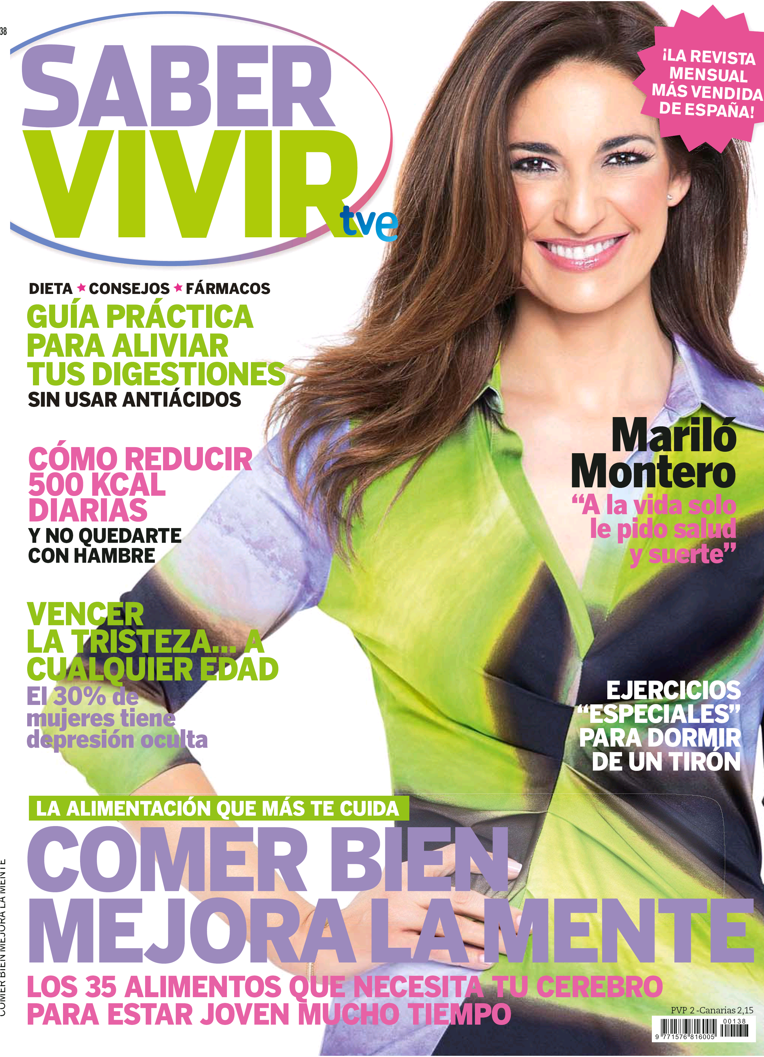 SABER VIVIR portada Abril 2012