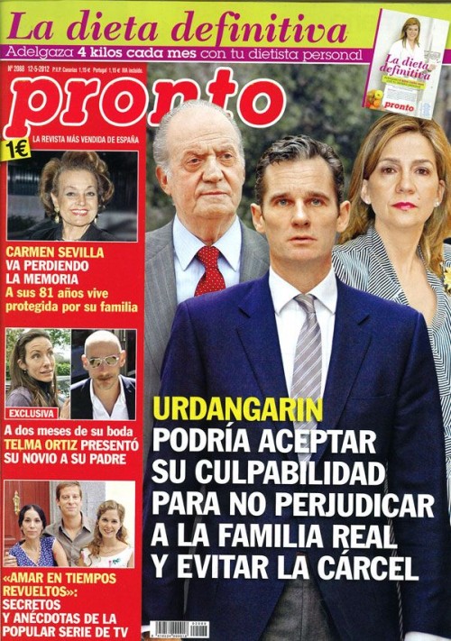 PRONTO portada 7 mayo 2012