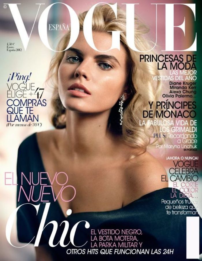 VOGUE portada Enero 2012