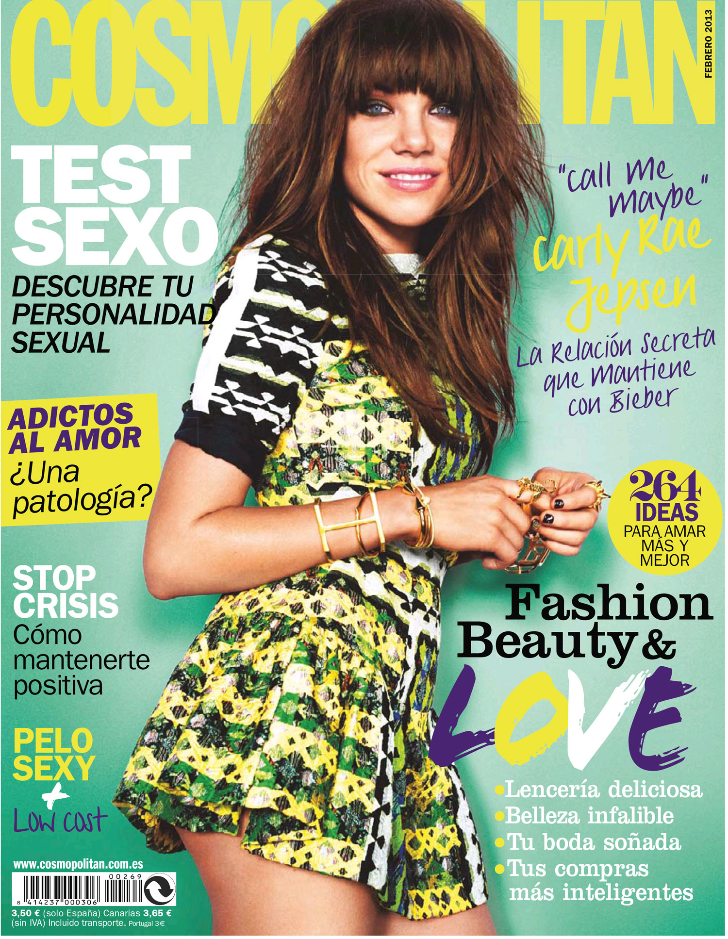 COSMOPOLITAN portada febrero 2013
