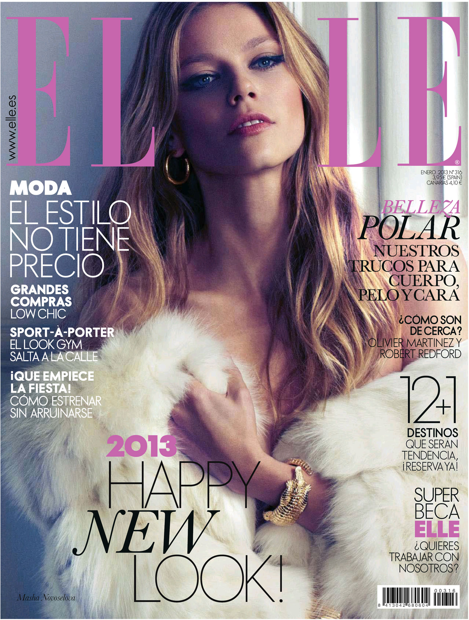 ELLE portada Enero 2013