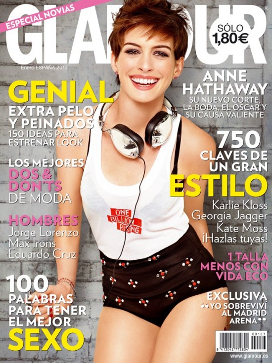 GLAMOUR portada Enero 2013