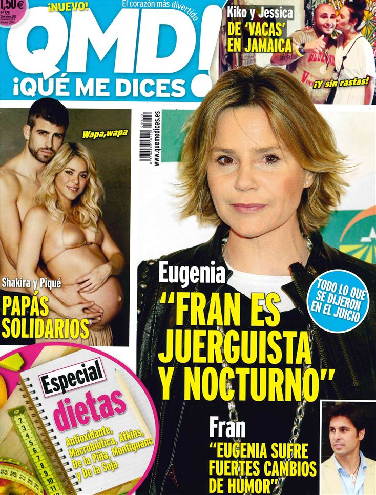 QUE ME DICES portada 21 enero 2013