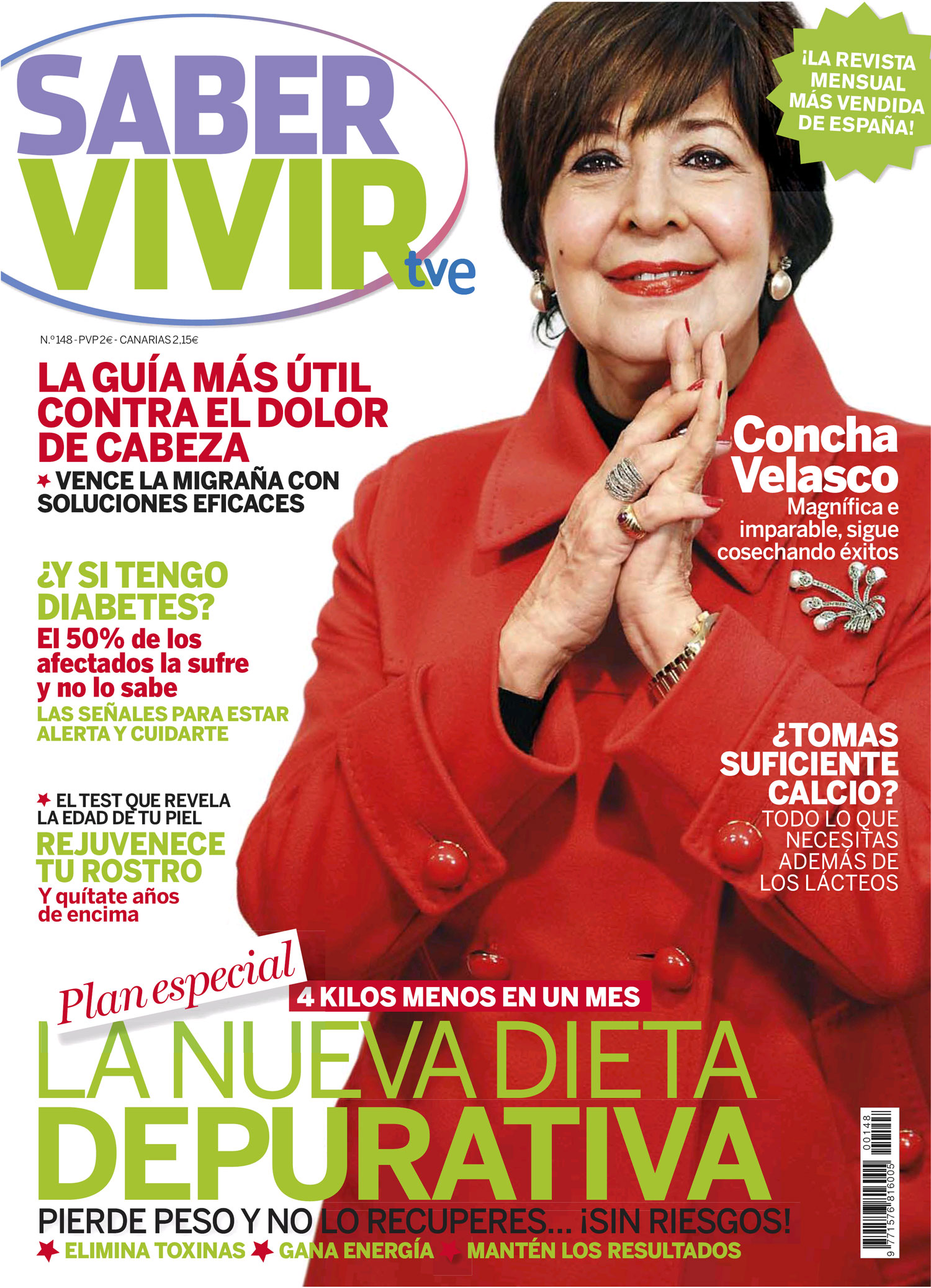 SABER VIVIR portada Febrero 2013