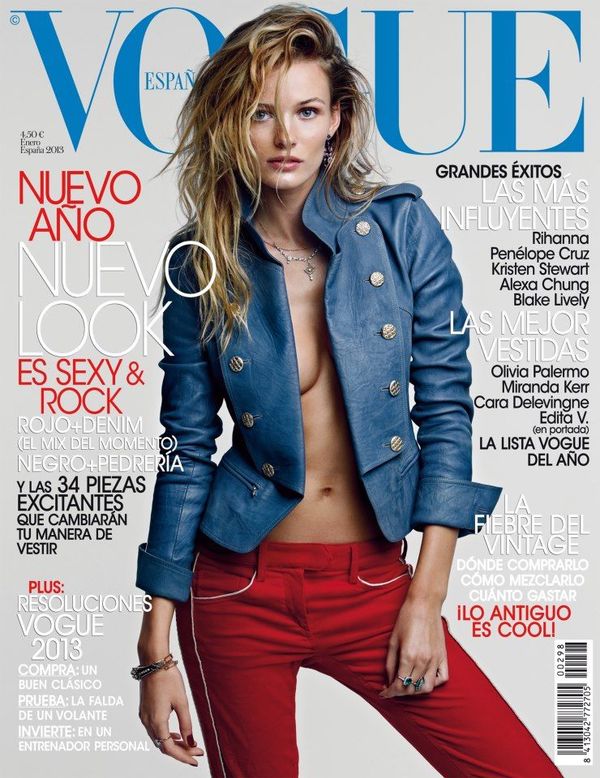 VOGUE portada Enero 2013