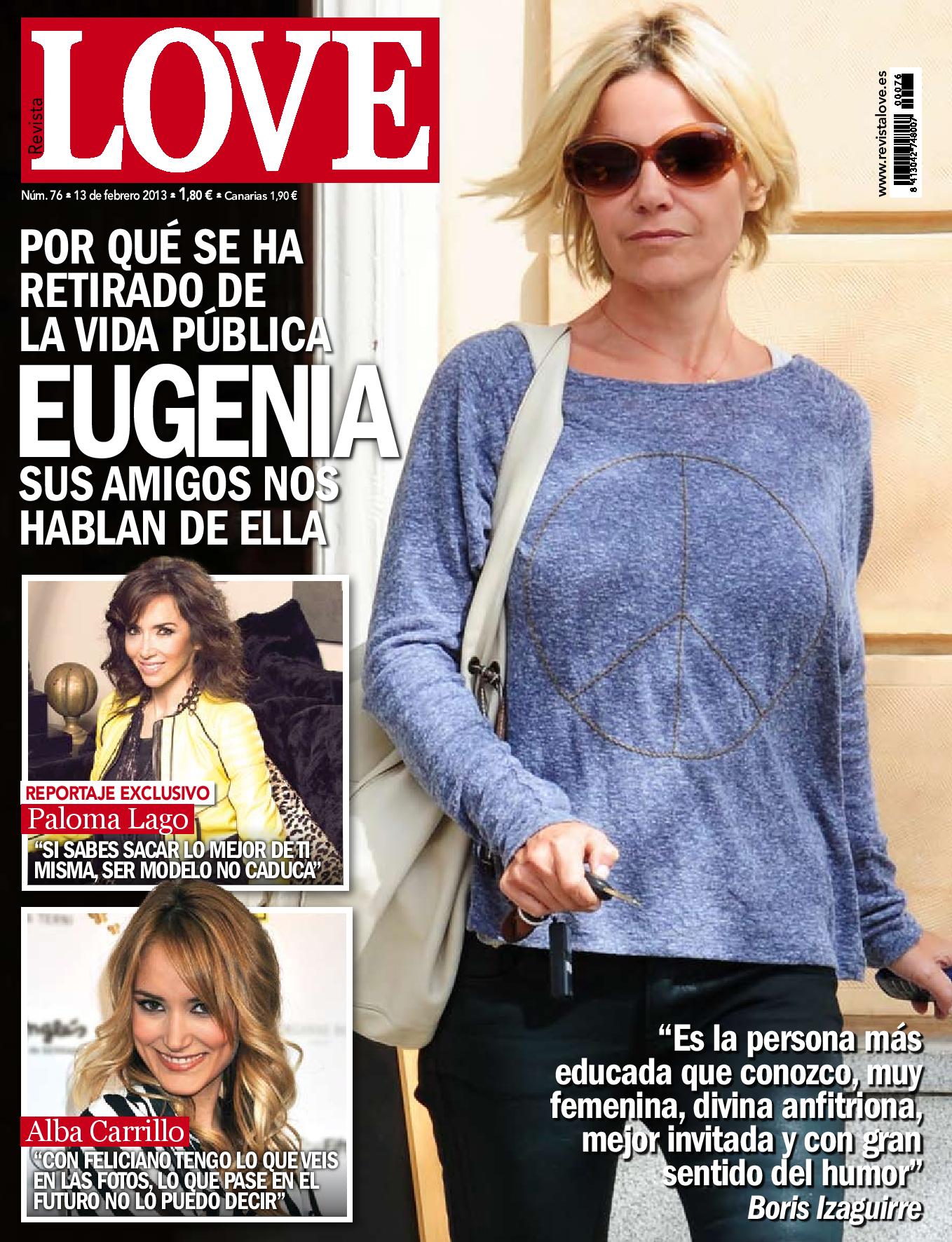 LOVE portada 6 de febrero 2013