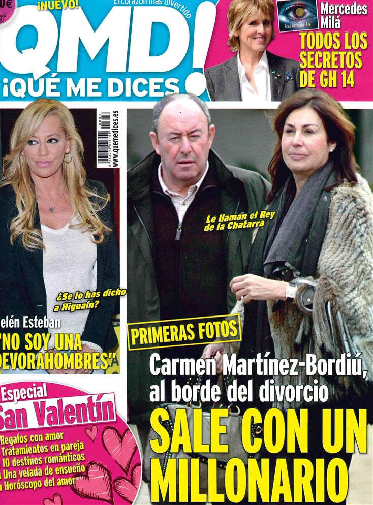 QUE ME DICES portada 11 de febrero 2013