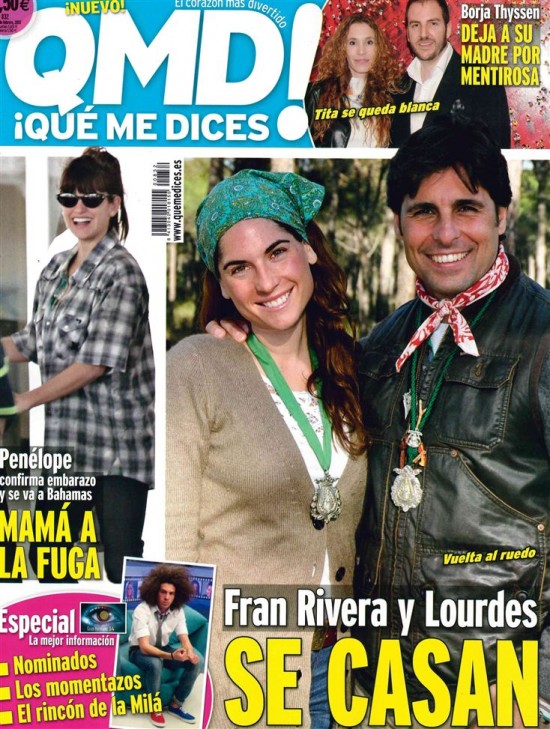 QUE ME DICES portada 18 de febrero 2013