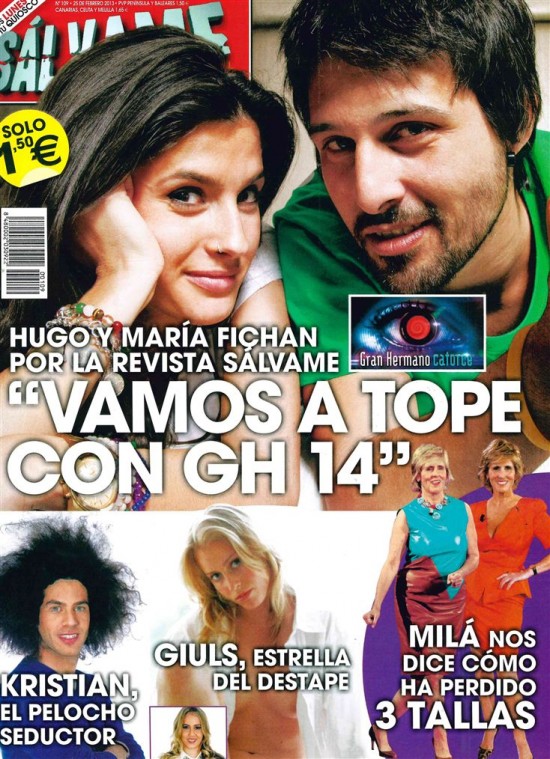 SALVAME portada 18 de febrero 2013