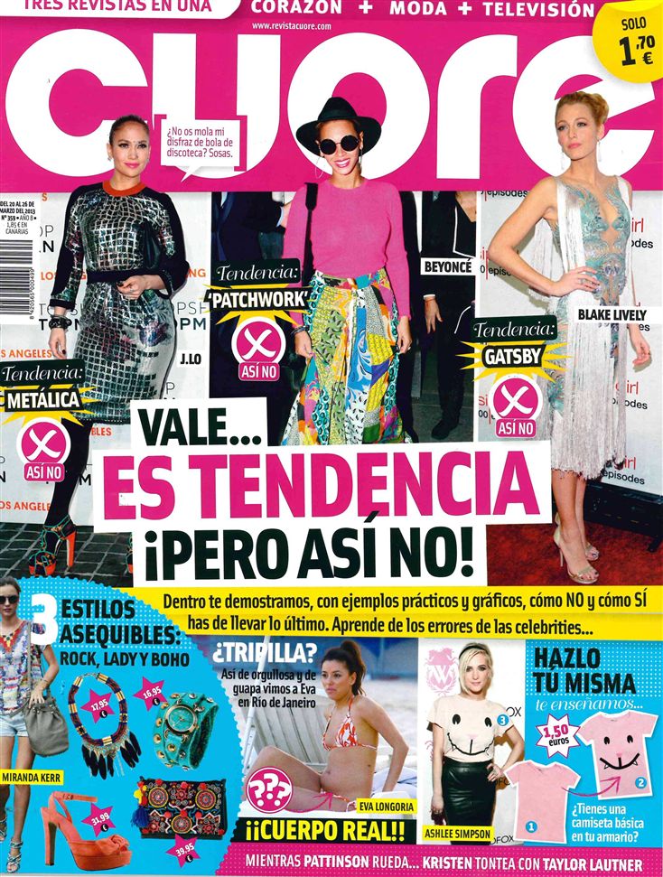 CUORE portada 20 de marzo 2013