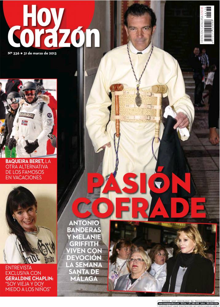 HOY CORAZON portada 01 de Abril 2013
