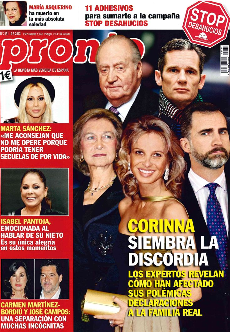 PRONTO portada 04 de marzo 2013