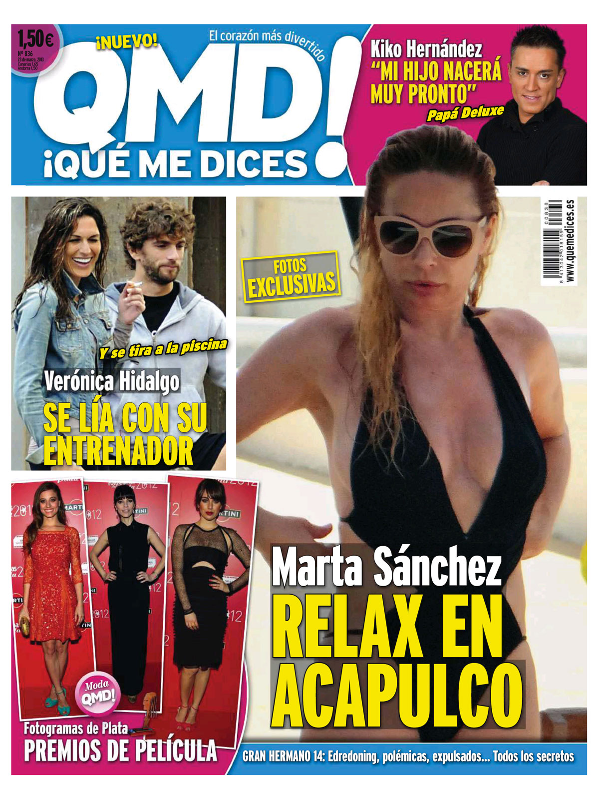 QUE ME DICES portada 18 de marzo 2013