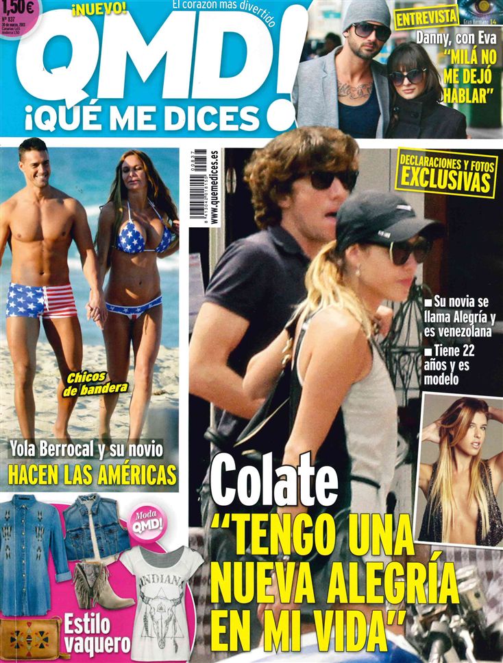 QUE ME DICES portada 25 de marzo 2013