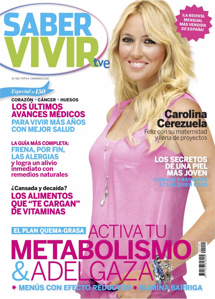 SABER VIVIR portada Abril 2013