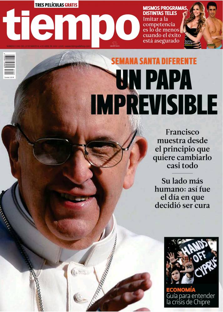 TIEMPO portada 31 de marzo 2013