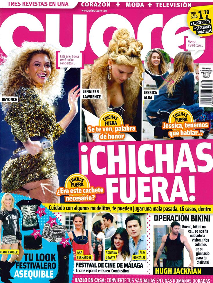CUORE portada 24 de Abril 2013