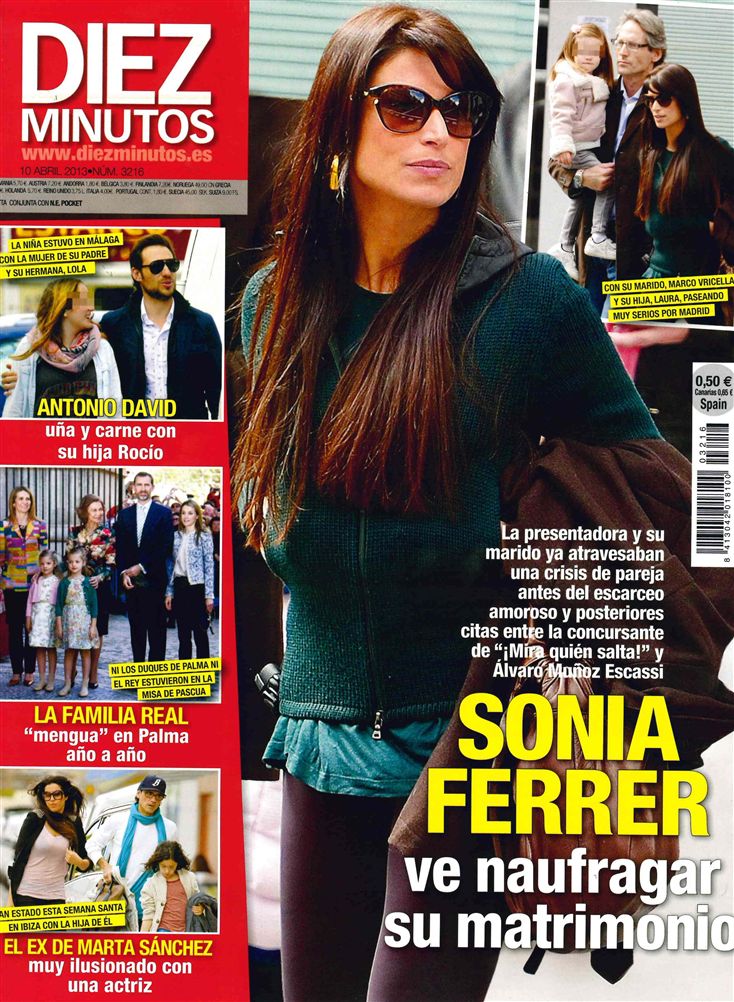 DIEZ MINUTOS portada 3 de Abril 2013