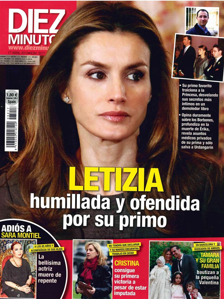 DIEZ MINUTOS portada 10 de Abril 2013