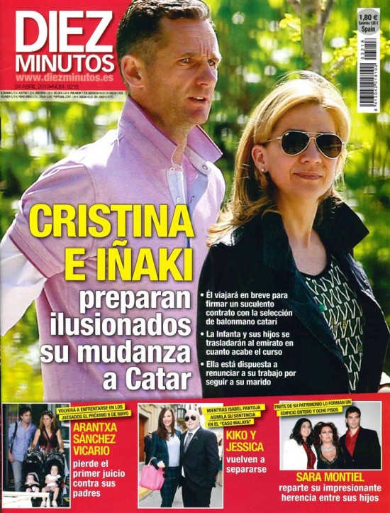 DIEZ MINUTOS portada 17 d Abril 2013
