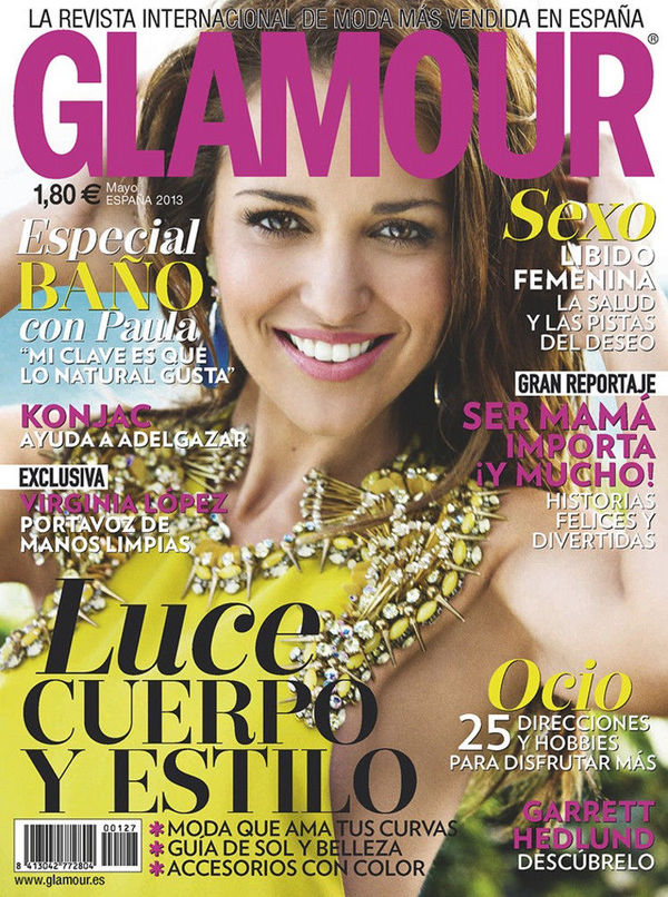 GLAMOUR portada Mayo 2013