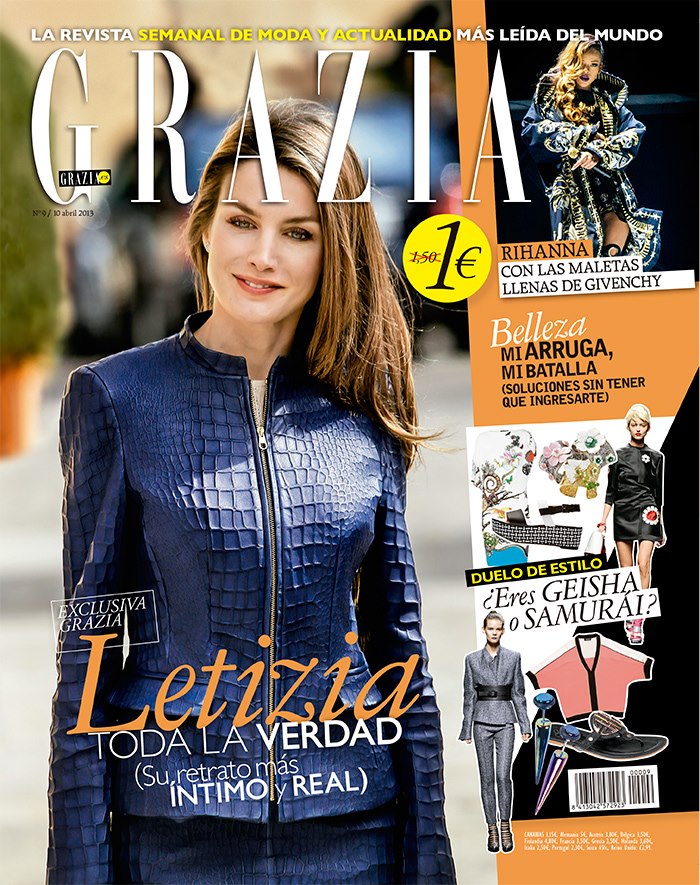 GRAZIA portada 10 de Abril 2013