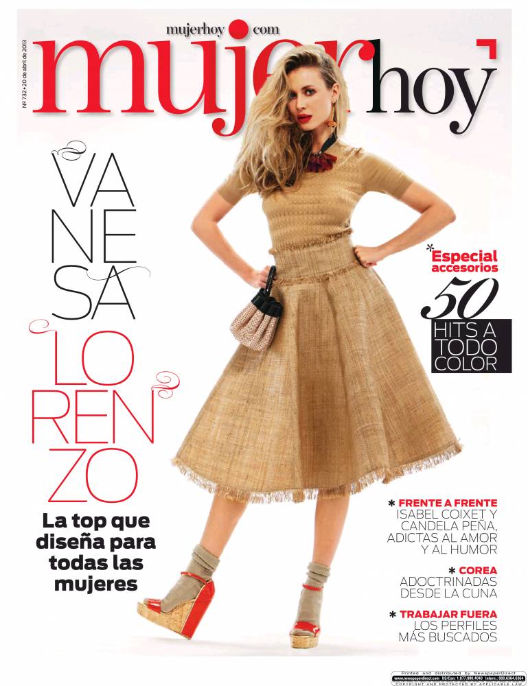 MUJER HOY portada 21 de Abril 2013
