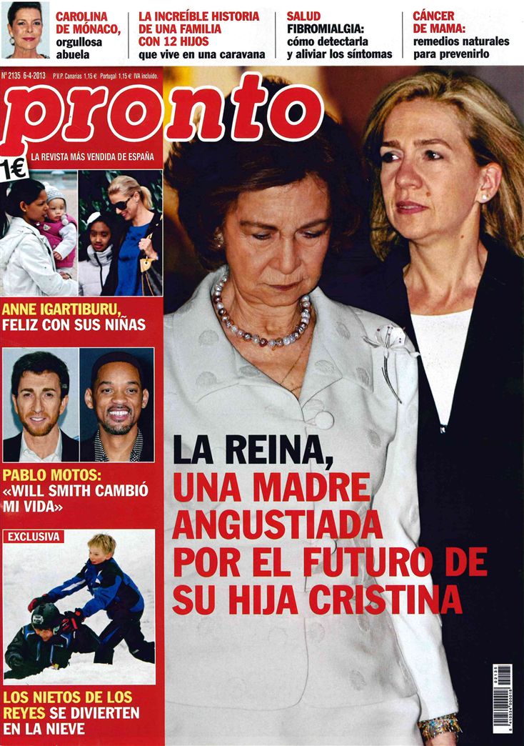PRONTO portada 01 de Abril 2013