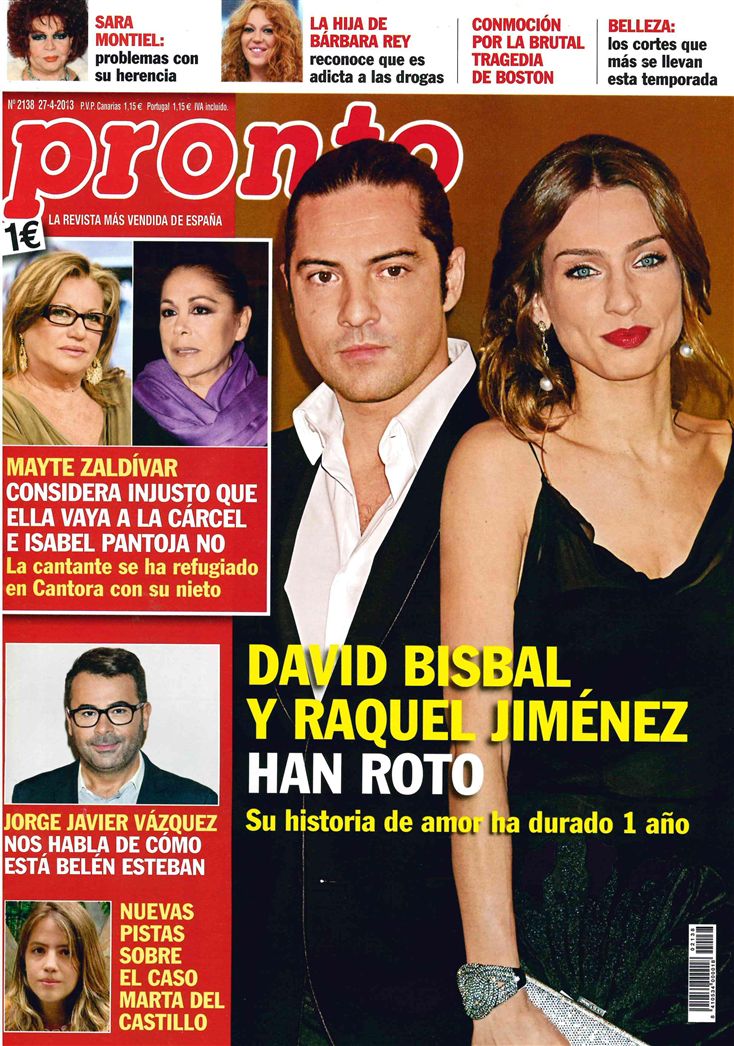 PRONTO portada 22 de Abril 2013