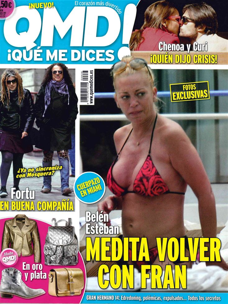 QUE ME DICES portada 01 de Abril 2013