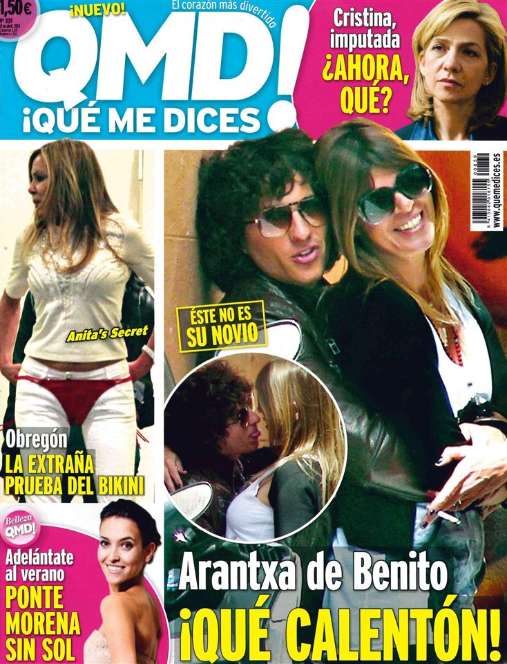 QUE ME DICES portada 08 de Abril 2013