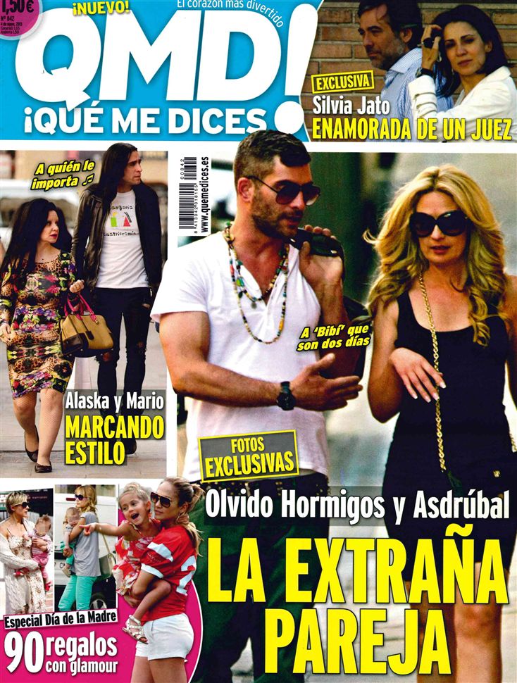 QUE ME DICES portada 29 de Abril 2013