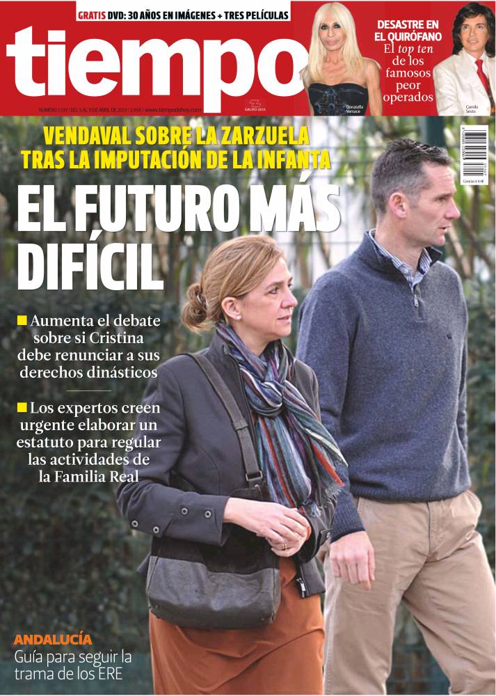 TIEMPO portada 07 de Abril 2013