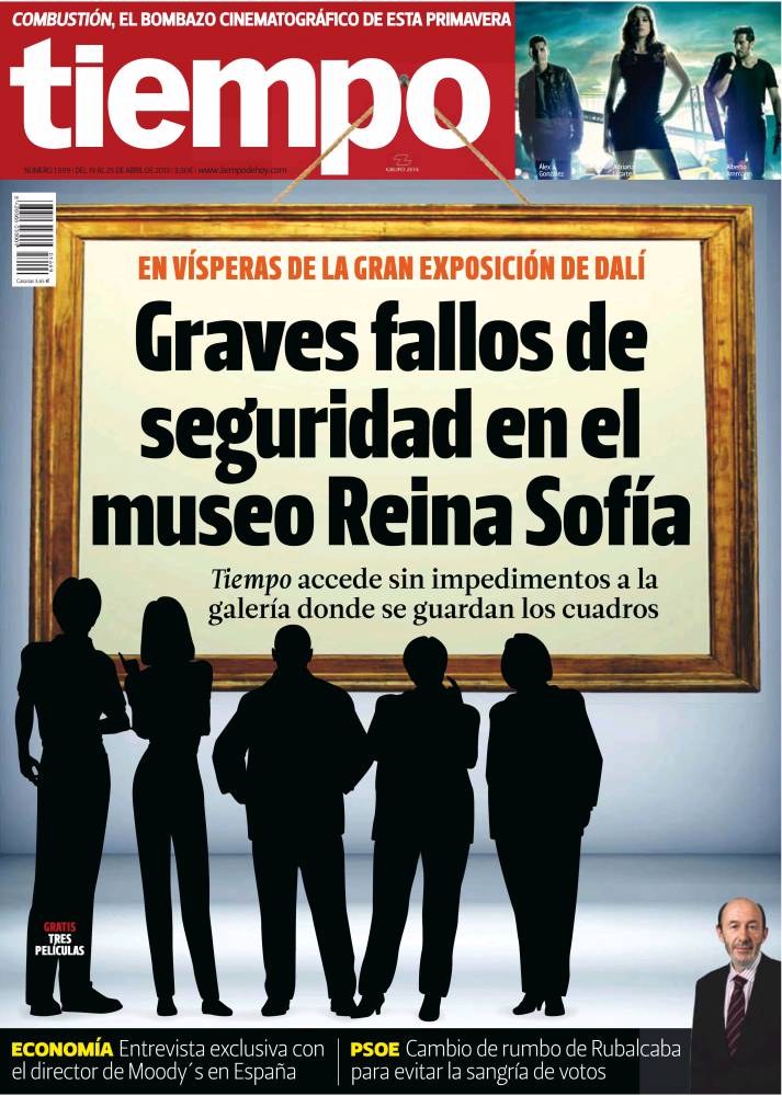 TIEMPO portada 21 de Abril de 2013
