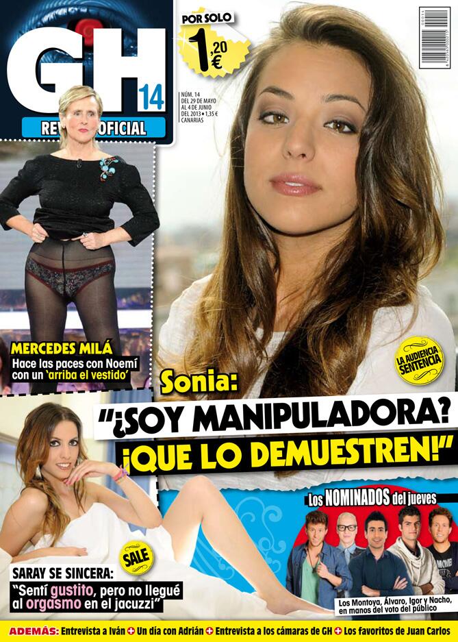 GRAN HERMANO portada 29 de Mayo 2013