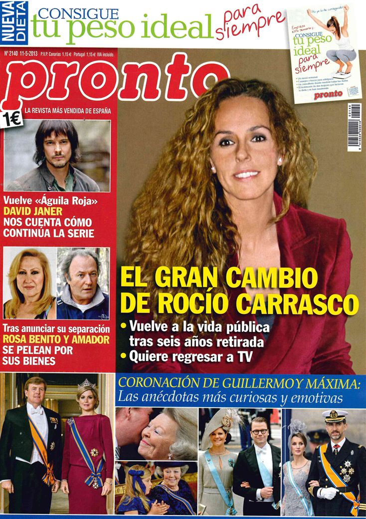 PRONTO portada 06 de Mayo 2013
