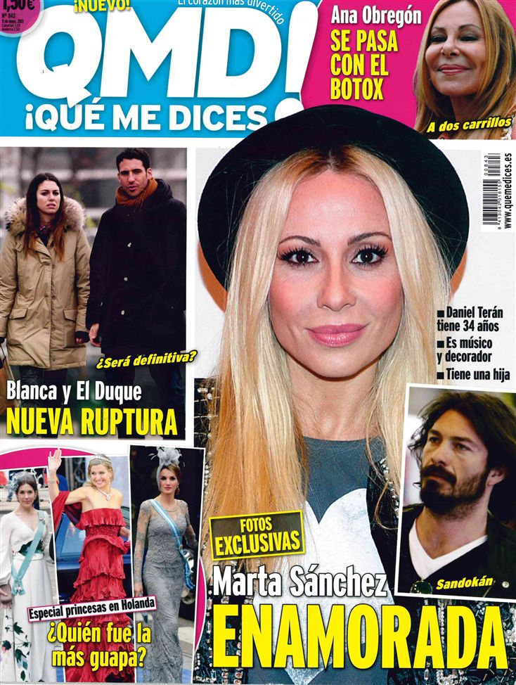 QUE ME DICES portada 06 de Mayo 2013