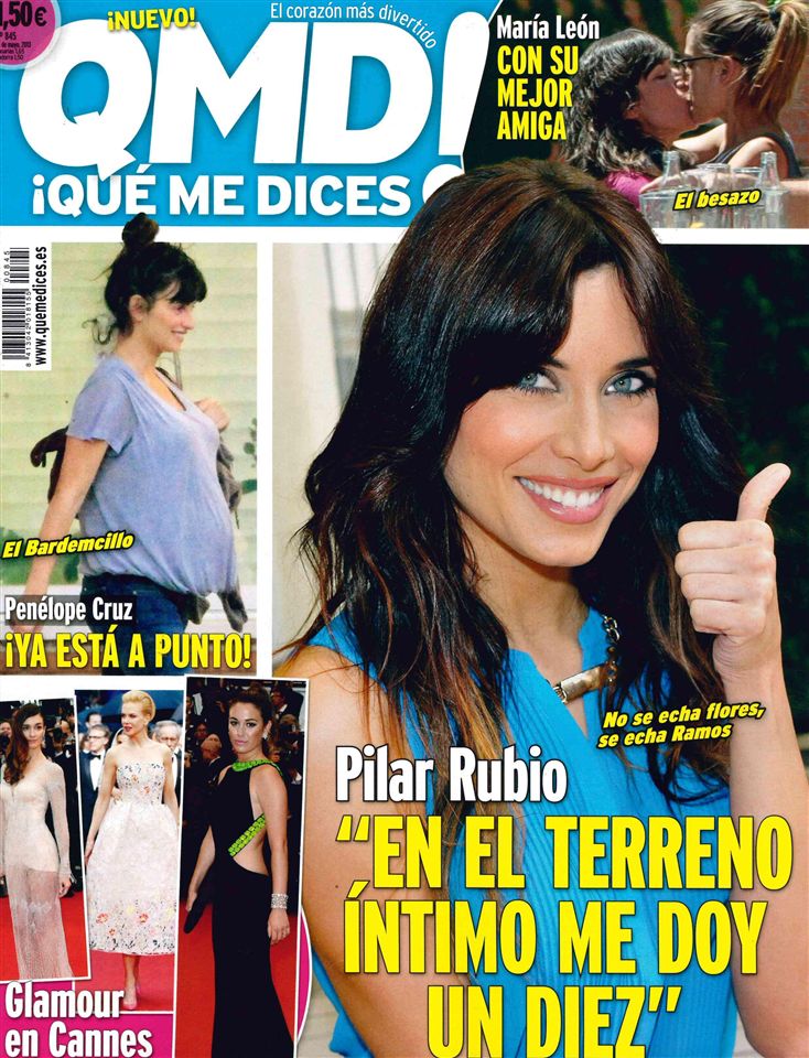 QUE ME DICES portada de Mayo 2013